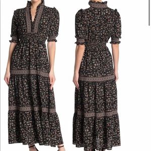 Max studio elbow length maxi dress new